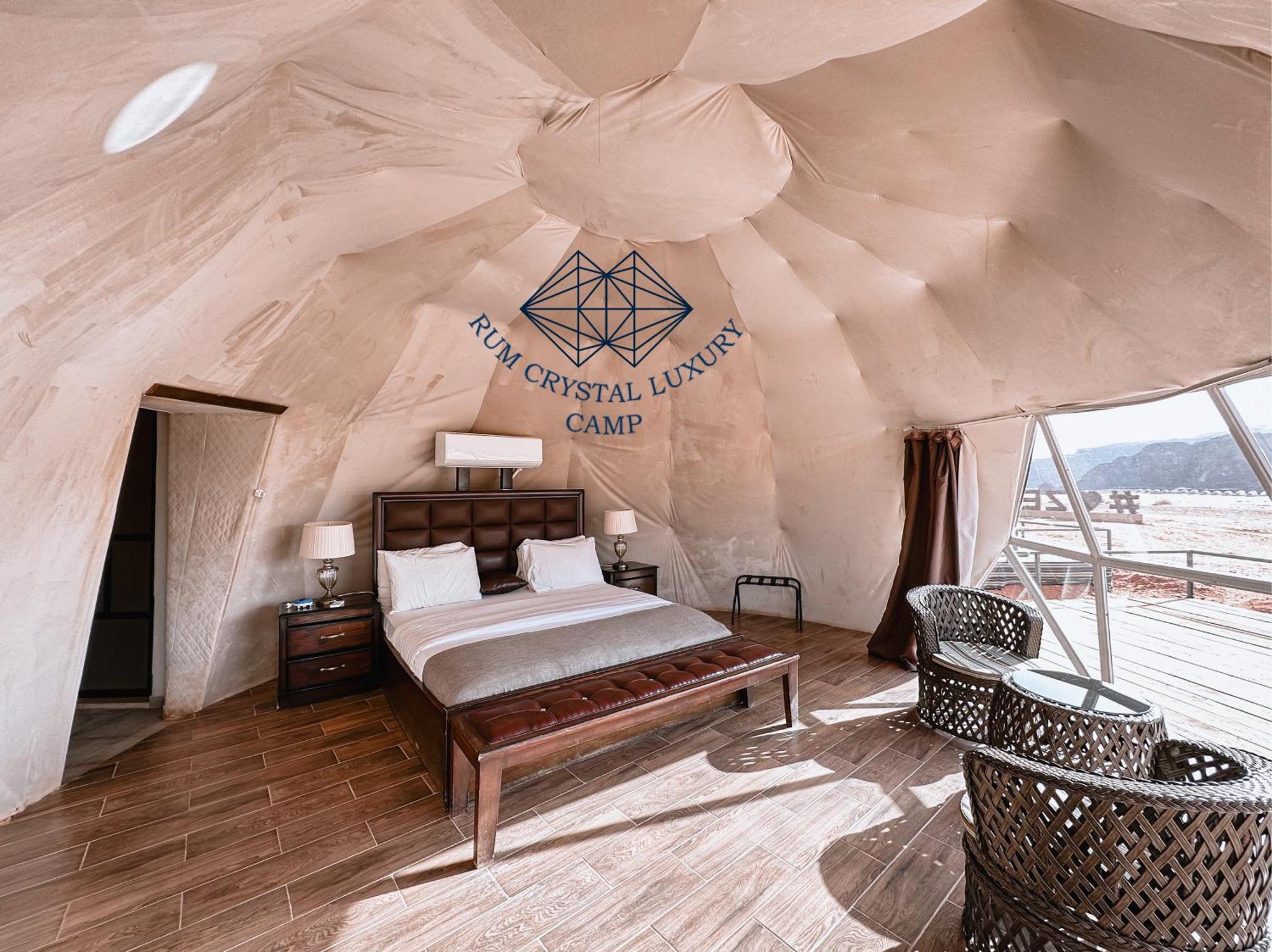 Rum Crystal Luxury Camp Wadi Rum Exterior foto