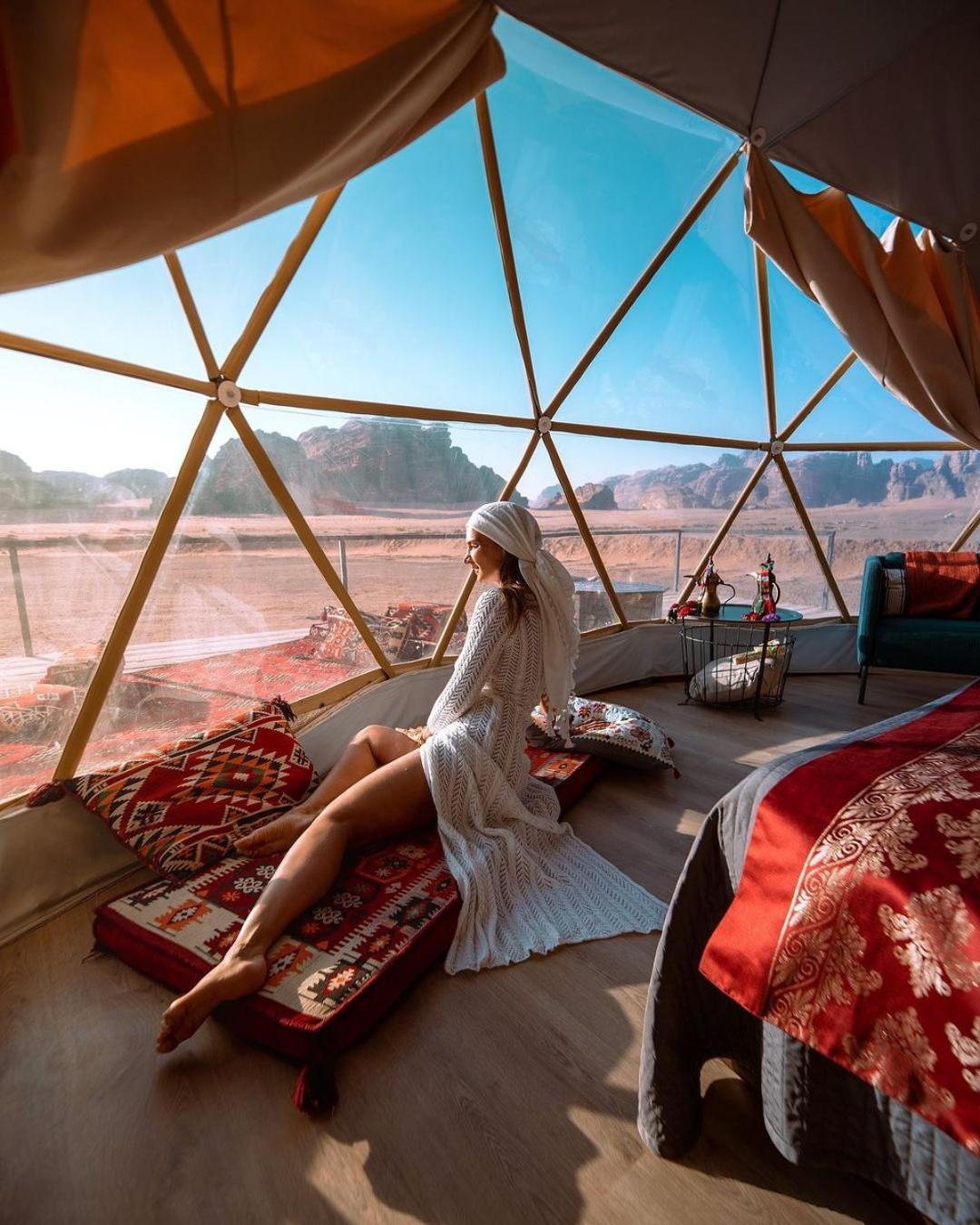 Rum Crystal Luxury Camp Wadi Rum Exterior foto