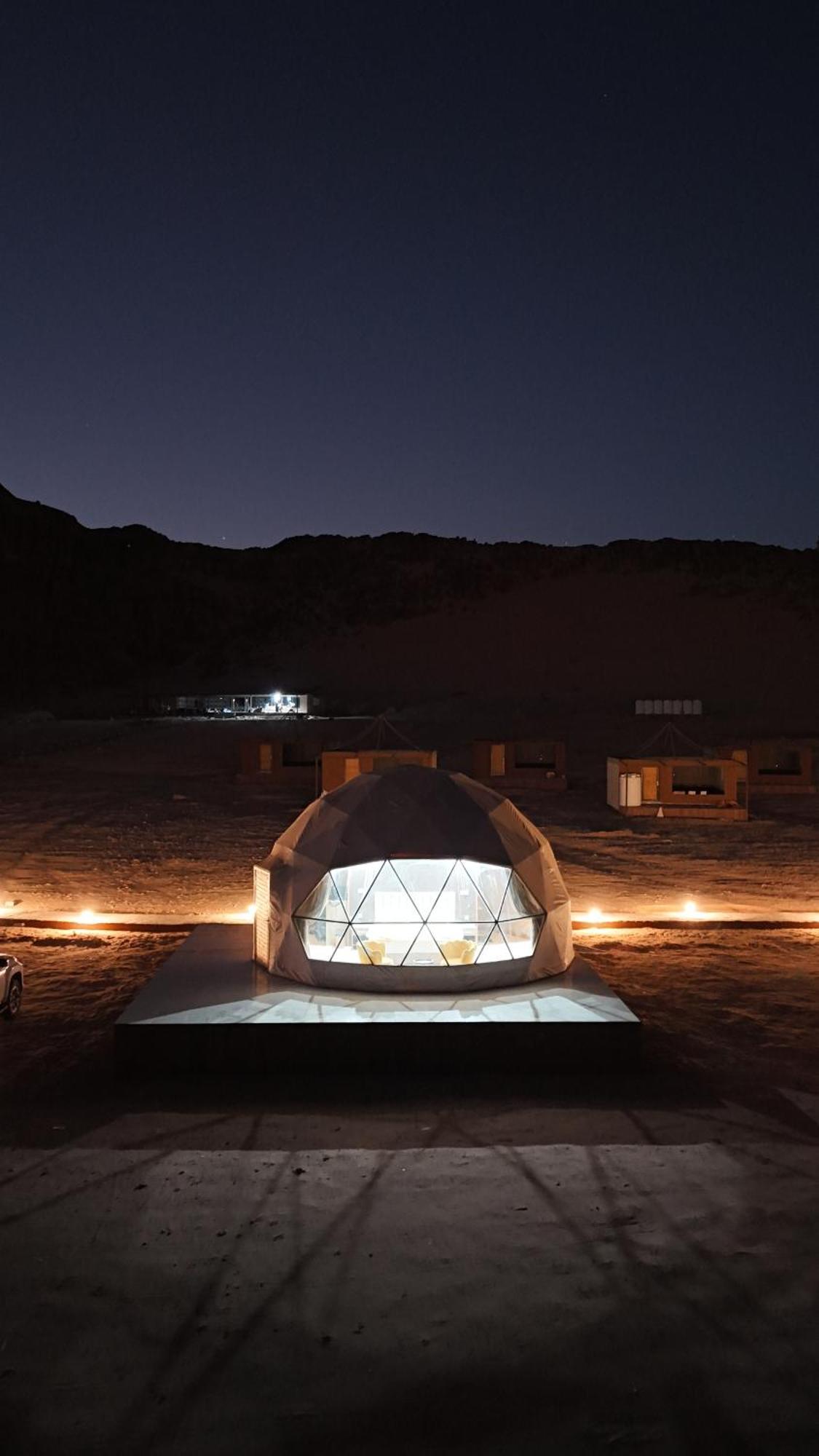 Rum Crystal Luxury Camp Wadi Rum Exterior foto